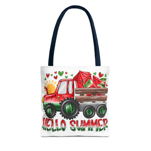 Hello Summer Tote Bag-Phoenix Styles