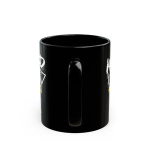 Fierce Soul Black Mug (11oz, 15oz)-Phoenix Styles