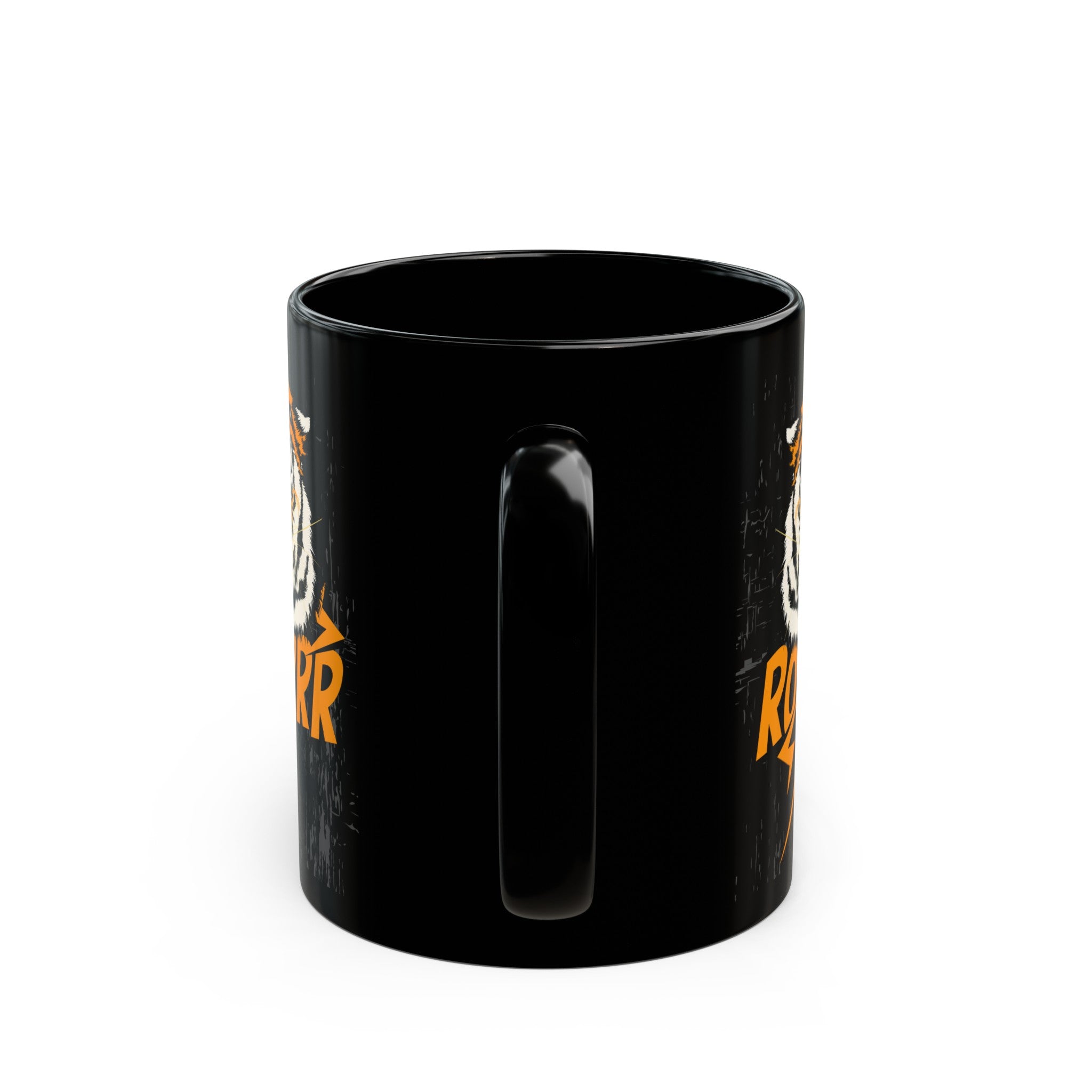 Roarrr Black Mug (11oz, 15oz)-Phoenix Styles