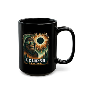 Solar Eclipse Ape Black Mug (11oz, 15oz)-Phoenix Styles