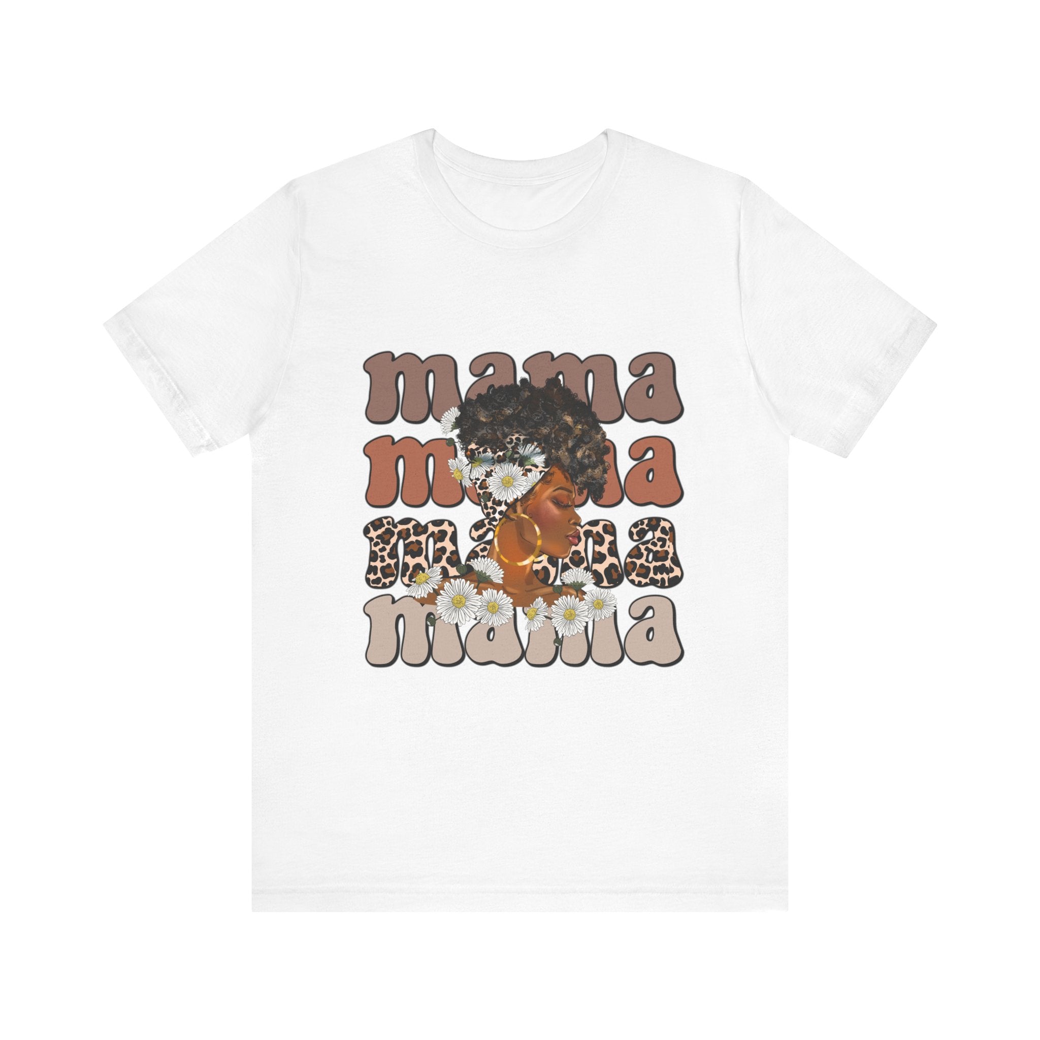 Mama Floral Graphic Unisex Jersey Tee - Celebrate Motherhood