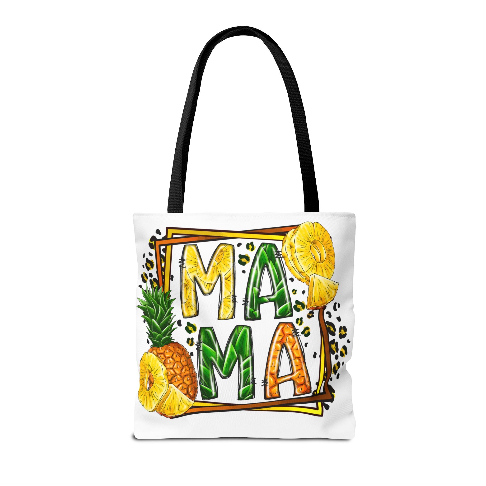 Mama Pineapple Tote Bag-Phoenix Styles