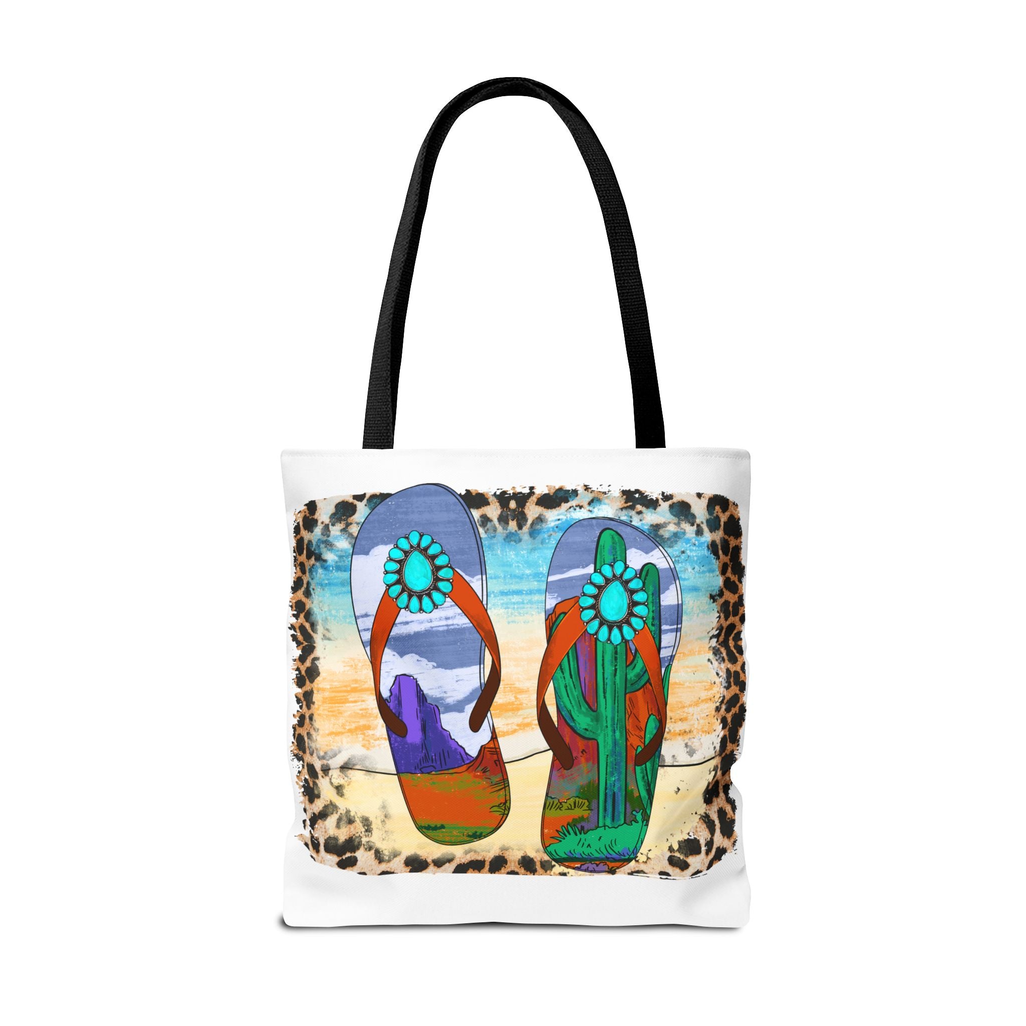 Flips Flops Summer Tote Bag-Phoenix Styles