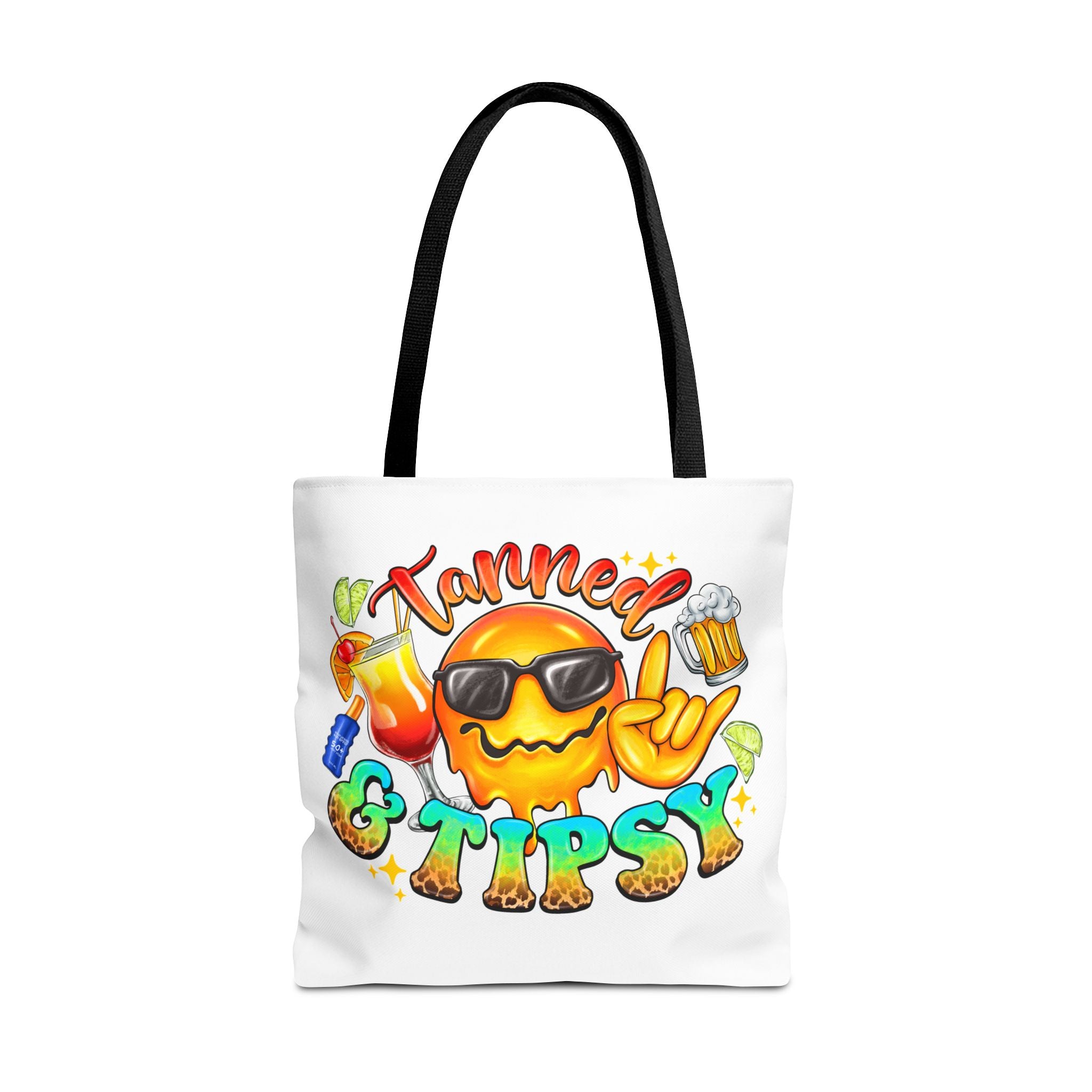 Tanned and Tipsy Tote Bag-Phoenix Styles