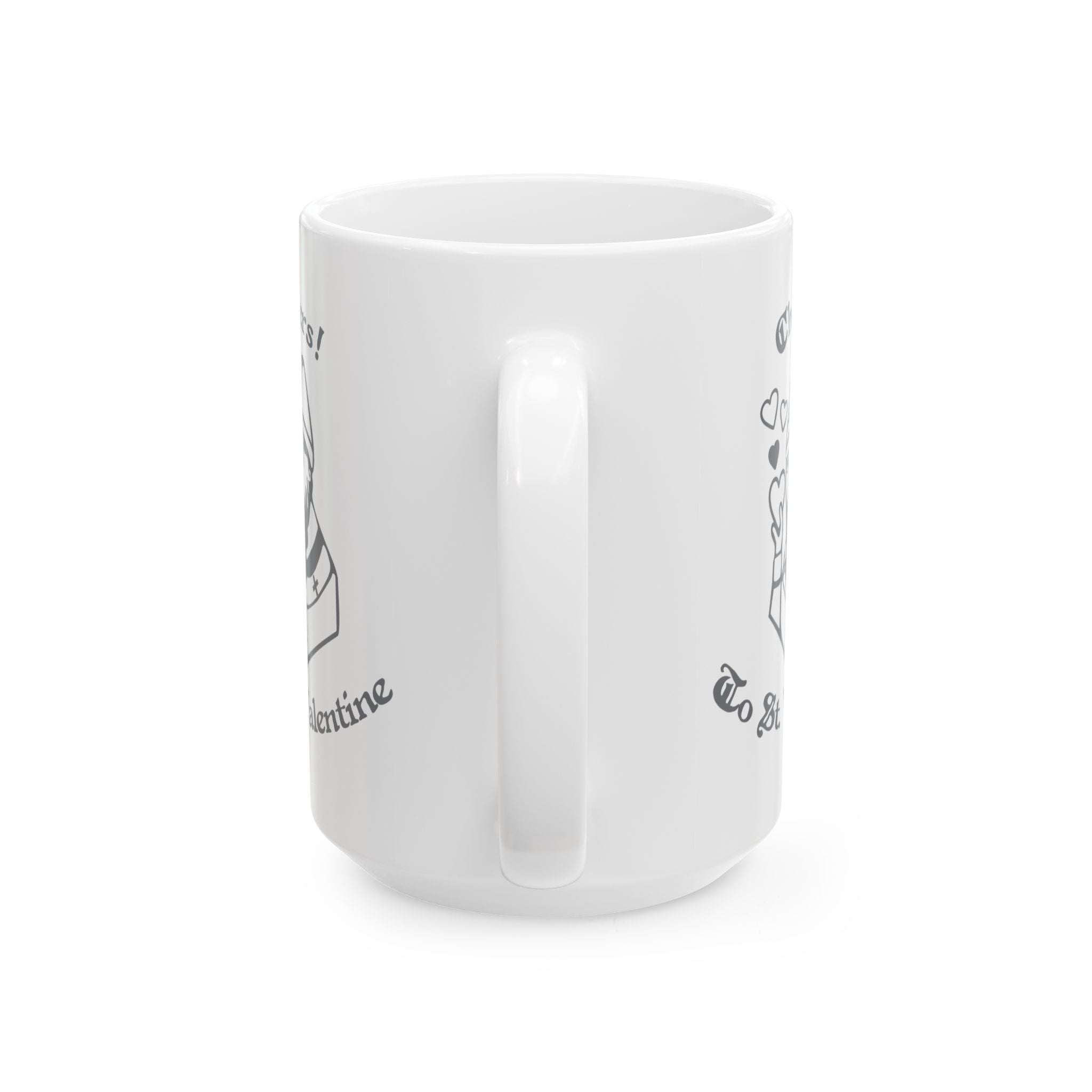 Cheers To St Valentines Ceramic Mug-Phoenix Styles