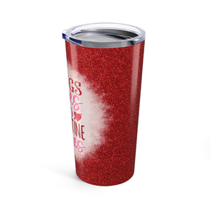 Hugs Kisses and Valentines Wishes Tumbler 20oz-Phoenix Styles