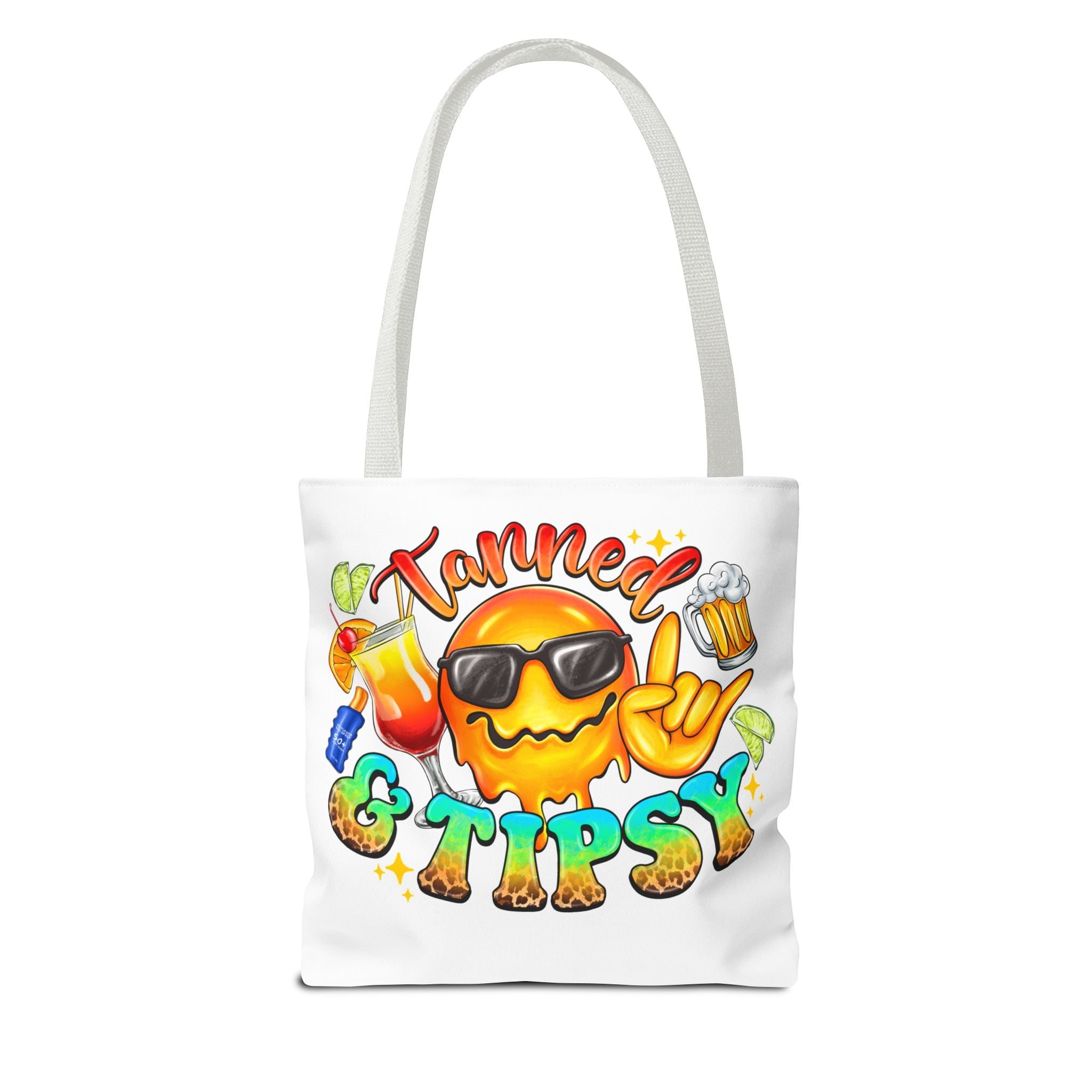 Tanned and Tipsy Tote Bag-Phoenix Styles