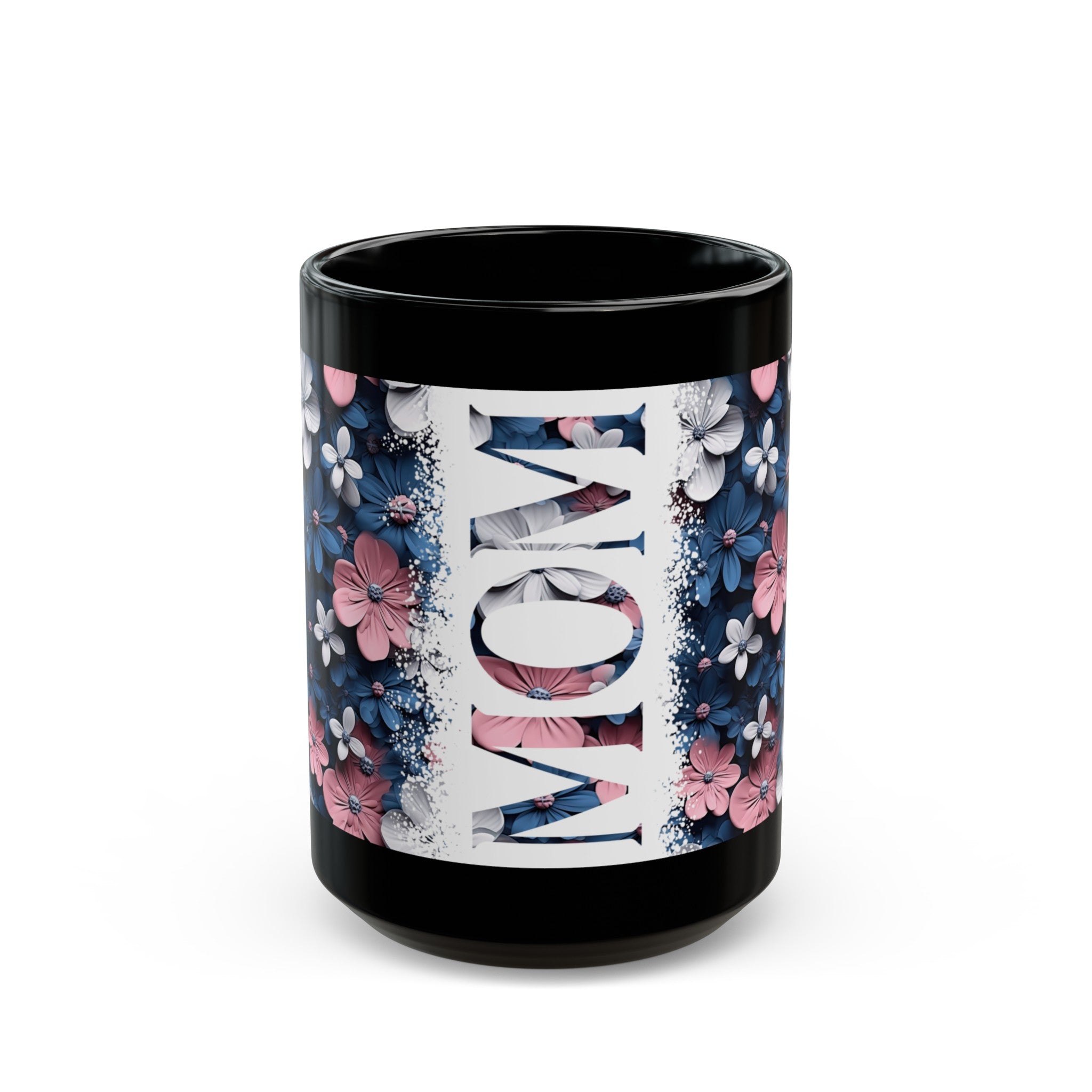 Mom Black Mug (11oz, 15oz)-Phoenix Styles