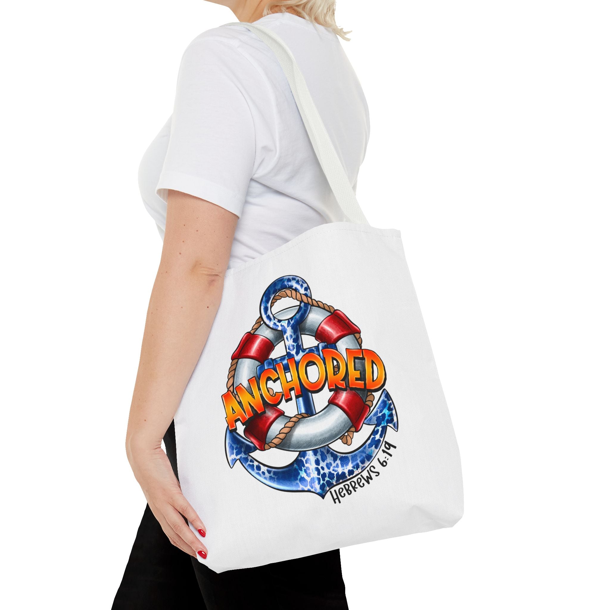 Anchored Tote Bag-Phoenix Styles