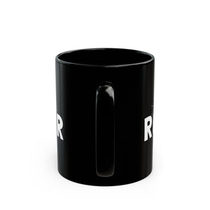 Roar Black Mug (11oz, 15oz)-Phoenix Styles