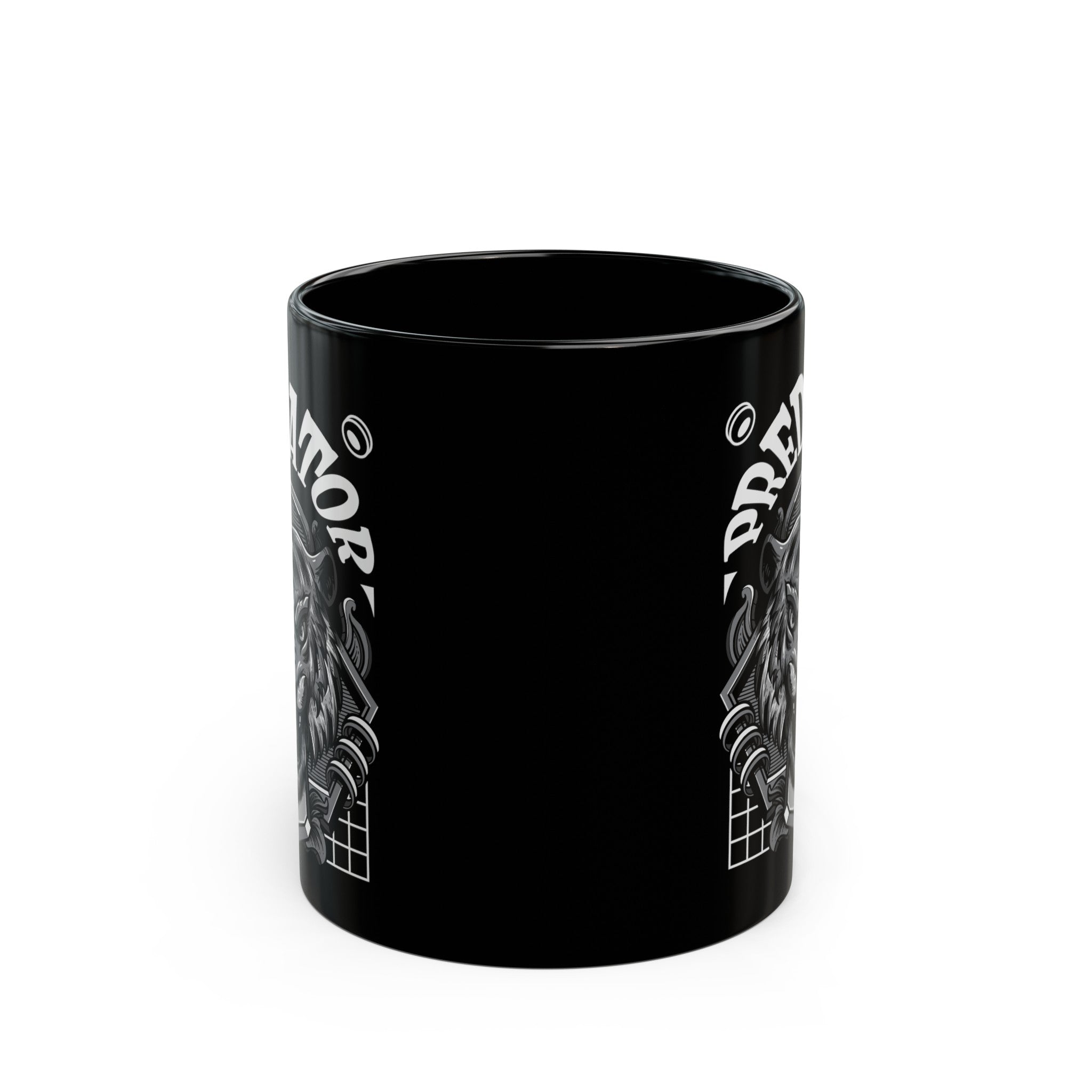 Predator Black Mug (11oz, 15oz)-Phoenix Styles