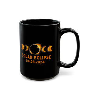 Solar Eclipse Black Mug (11oz, 15oz)-Phoenix Styles