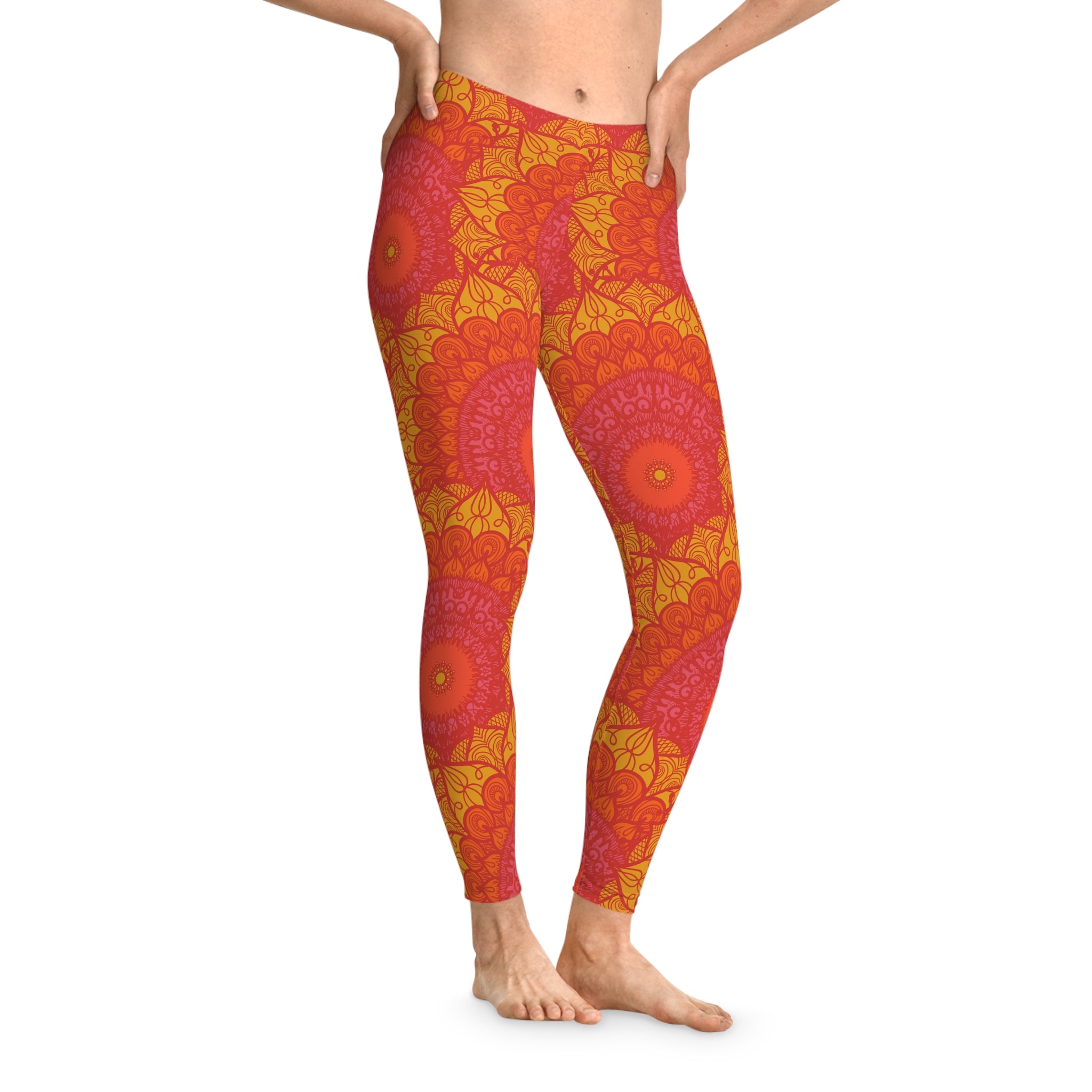 Mystic Bloom Stretchy Leggings