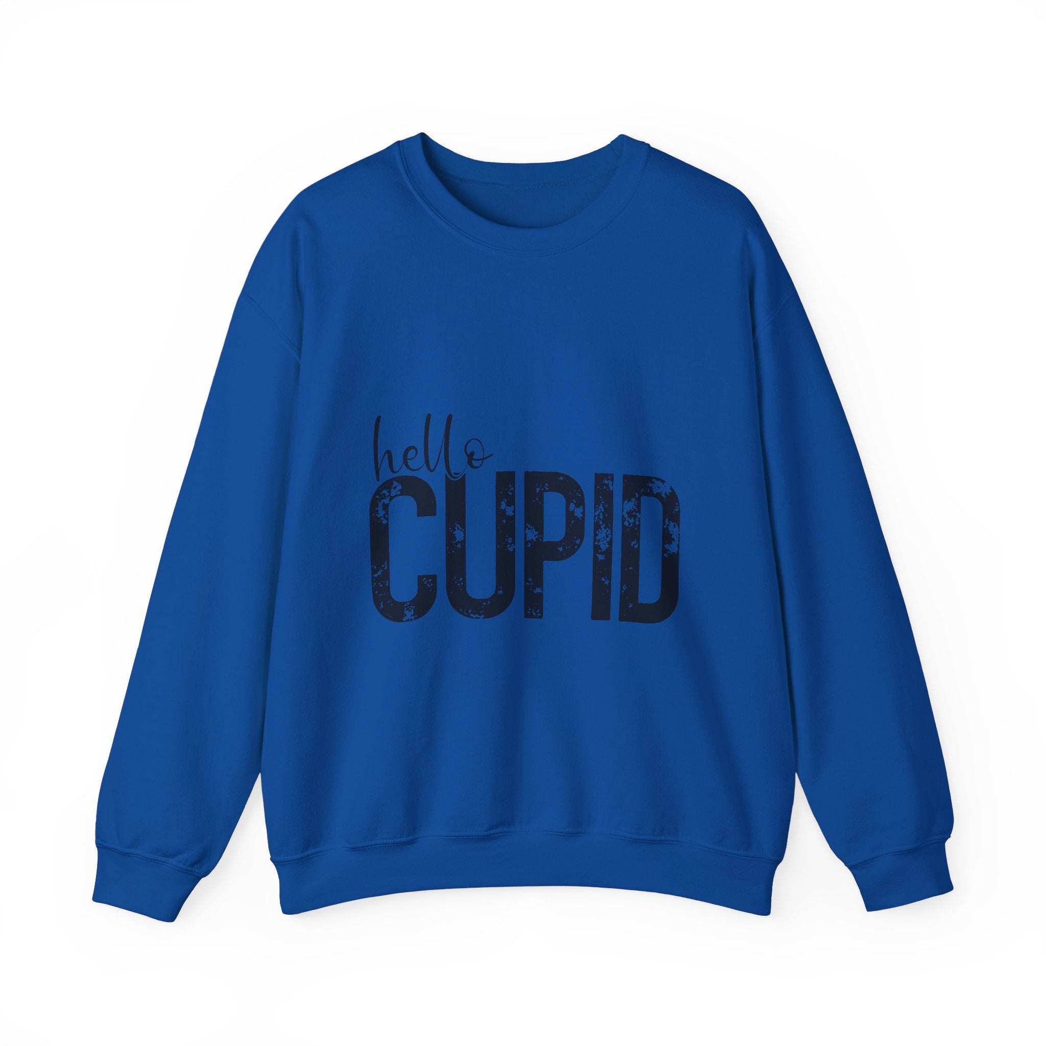 Hello Cupid Valentine's Day Crewneck Sweatshirt-Phoenix Styles