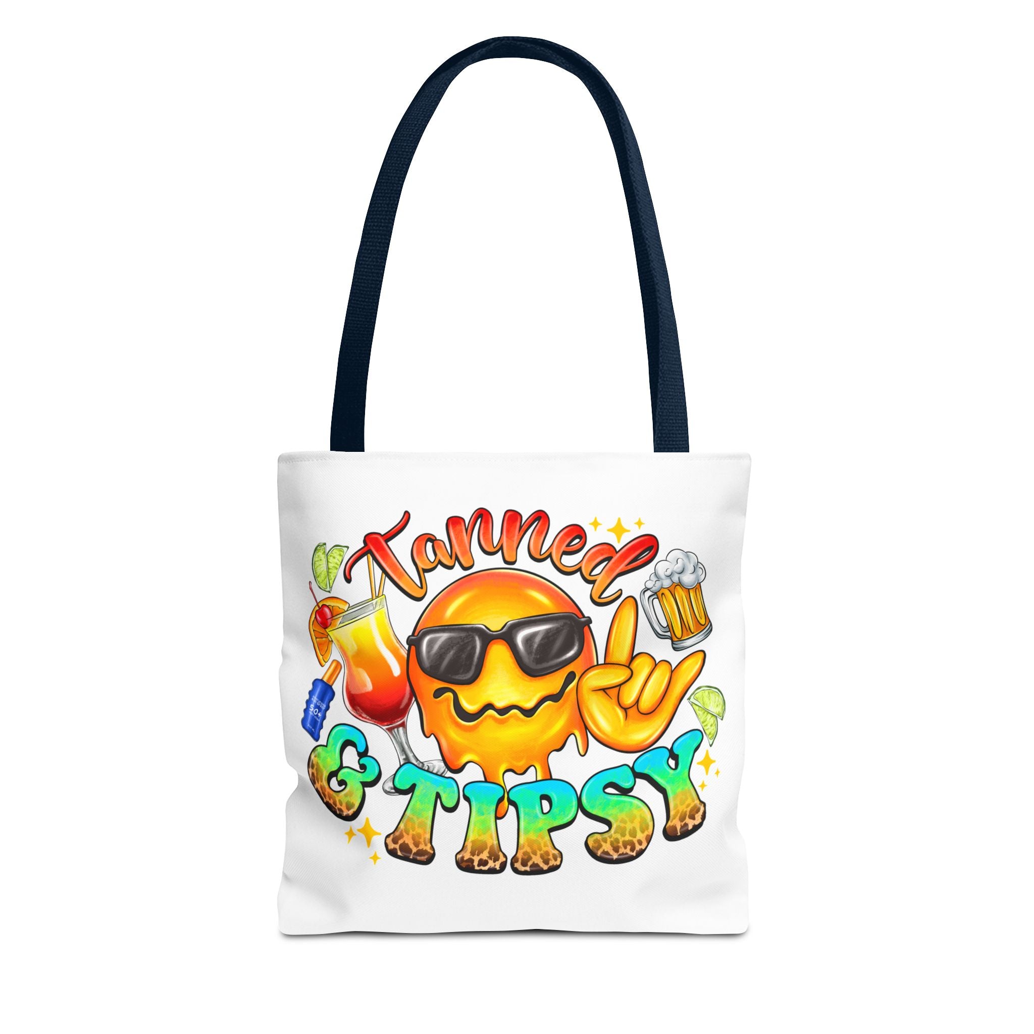 Tanned and Tipsy Tote Bag-Phoenix Styles