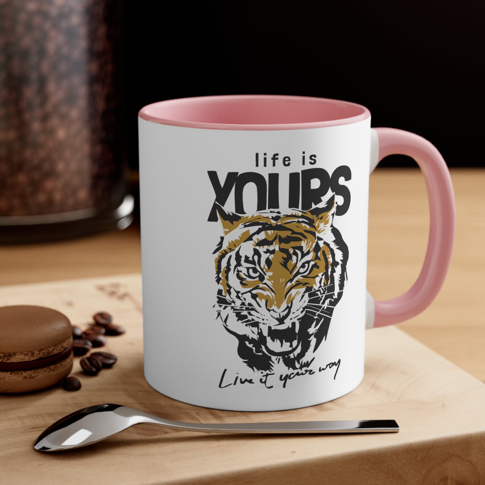 Tiger Life is Yours- Accent Coffee Mug, 11oz-Phoenix Styles