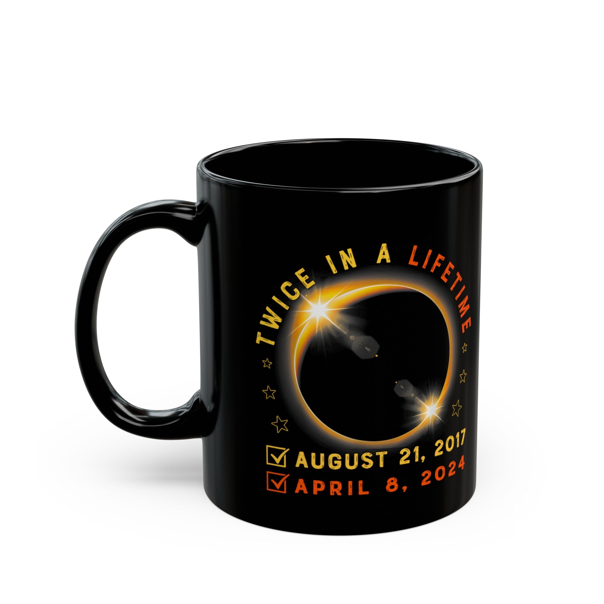 Twice In A Lifetime Black Mug (11oz, 15oz)-Phoenix Styles