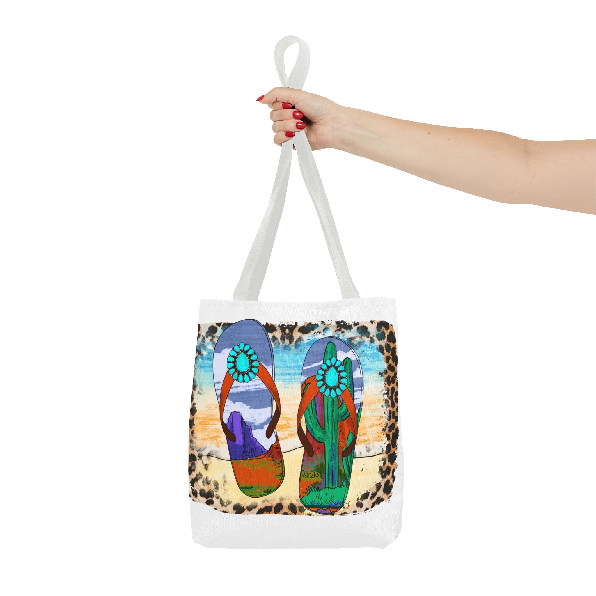 Flips Flops Summer Tote Bag-Phoenix Styles