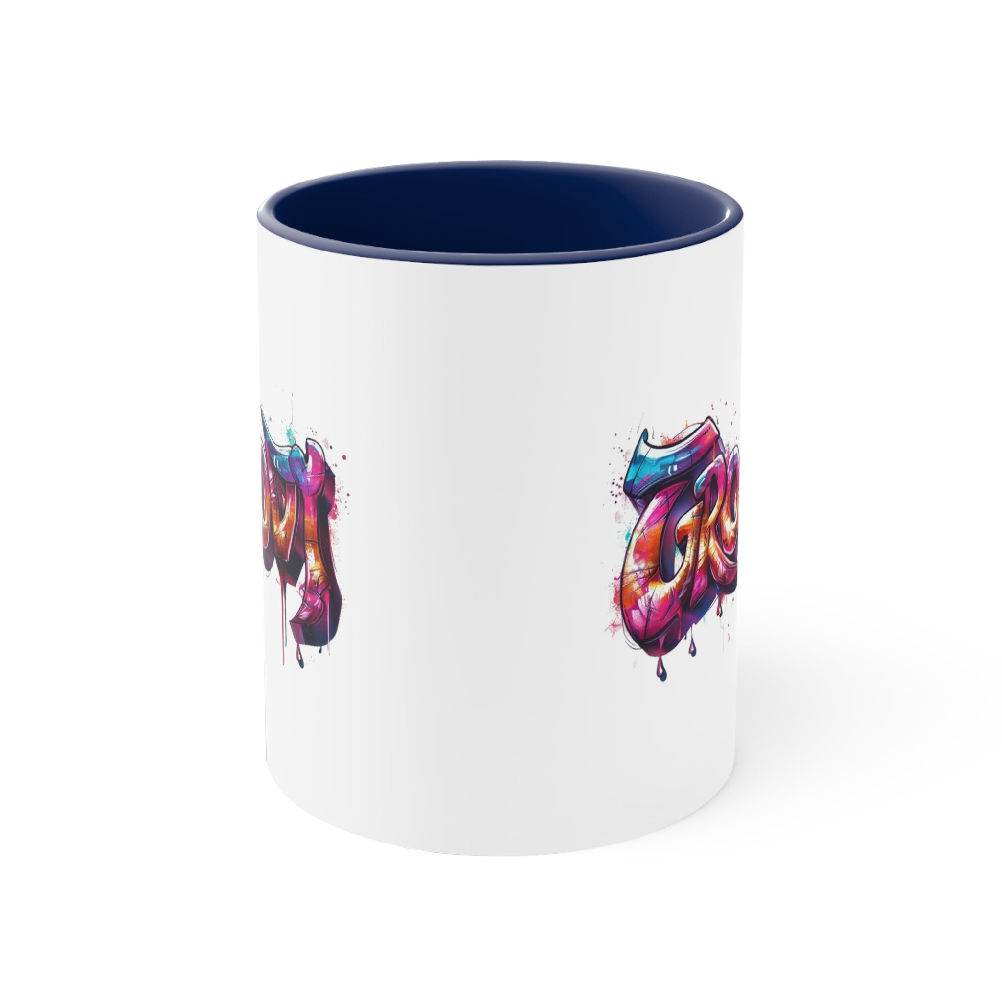 Groovy Accent Coffee Mug, 11oz-Phoenix Styles