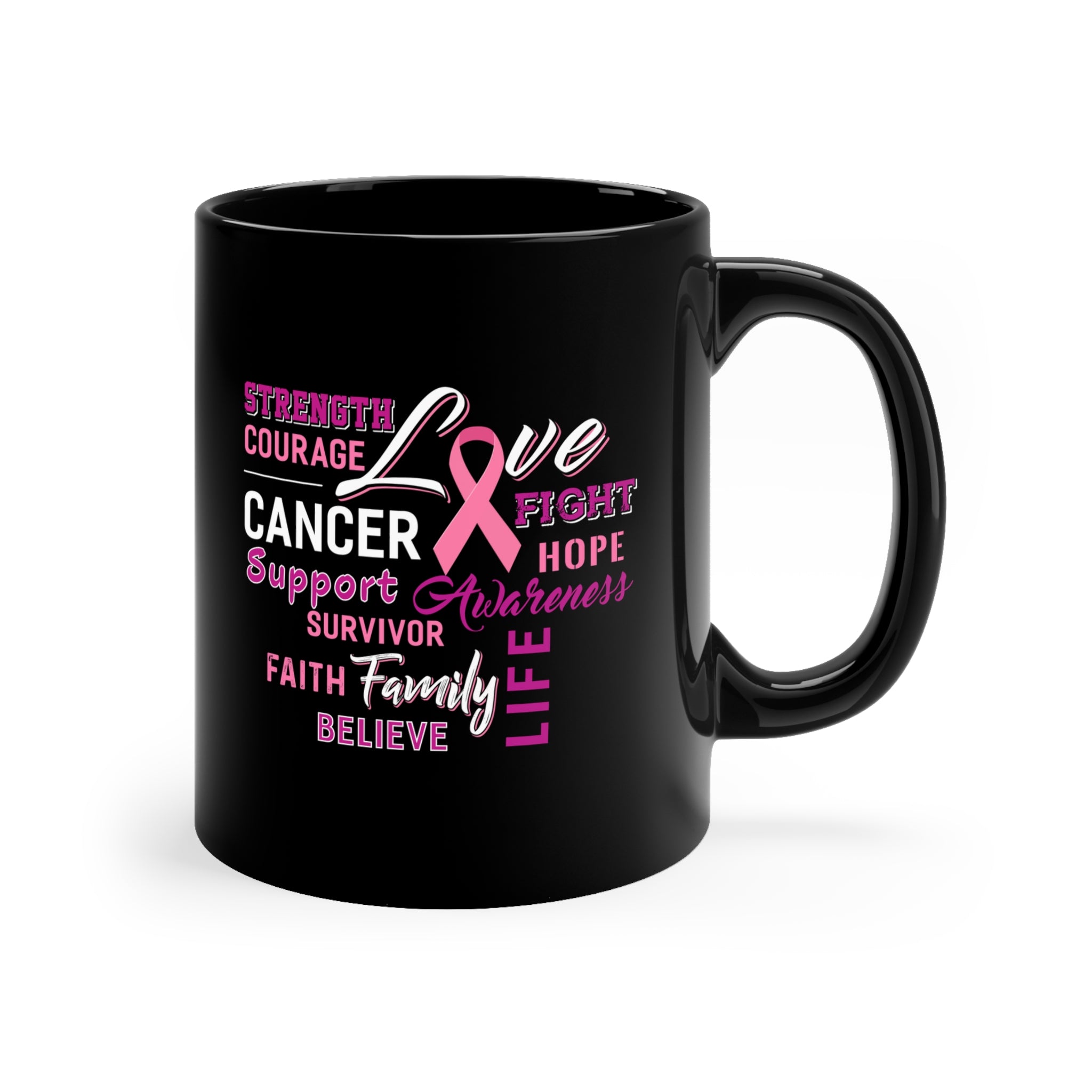 Support Awareness- Breast Cancer Color Changing Mug