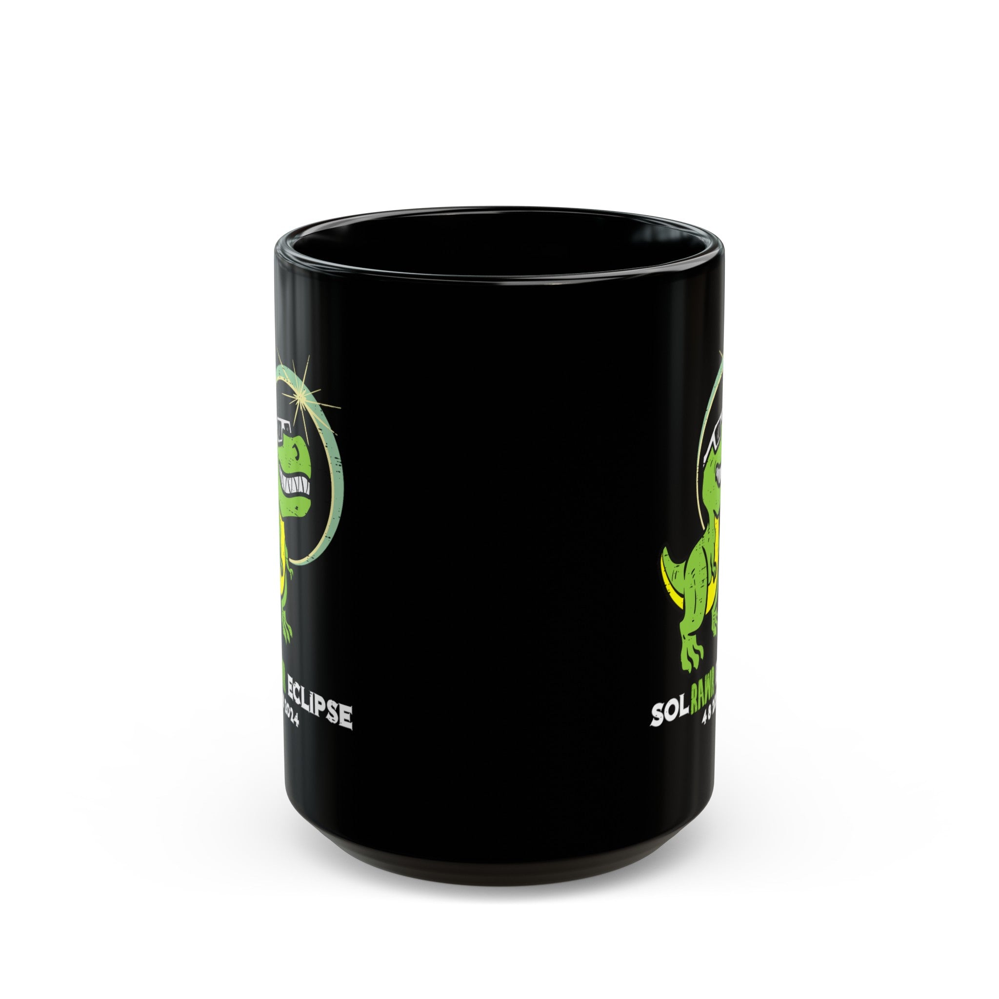 Sol Rawr Eclipse Black Mug (11oz, 15oz)-Phoenix Styles