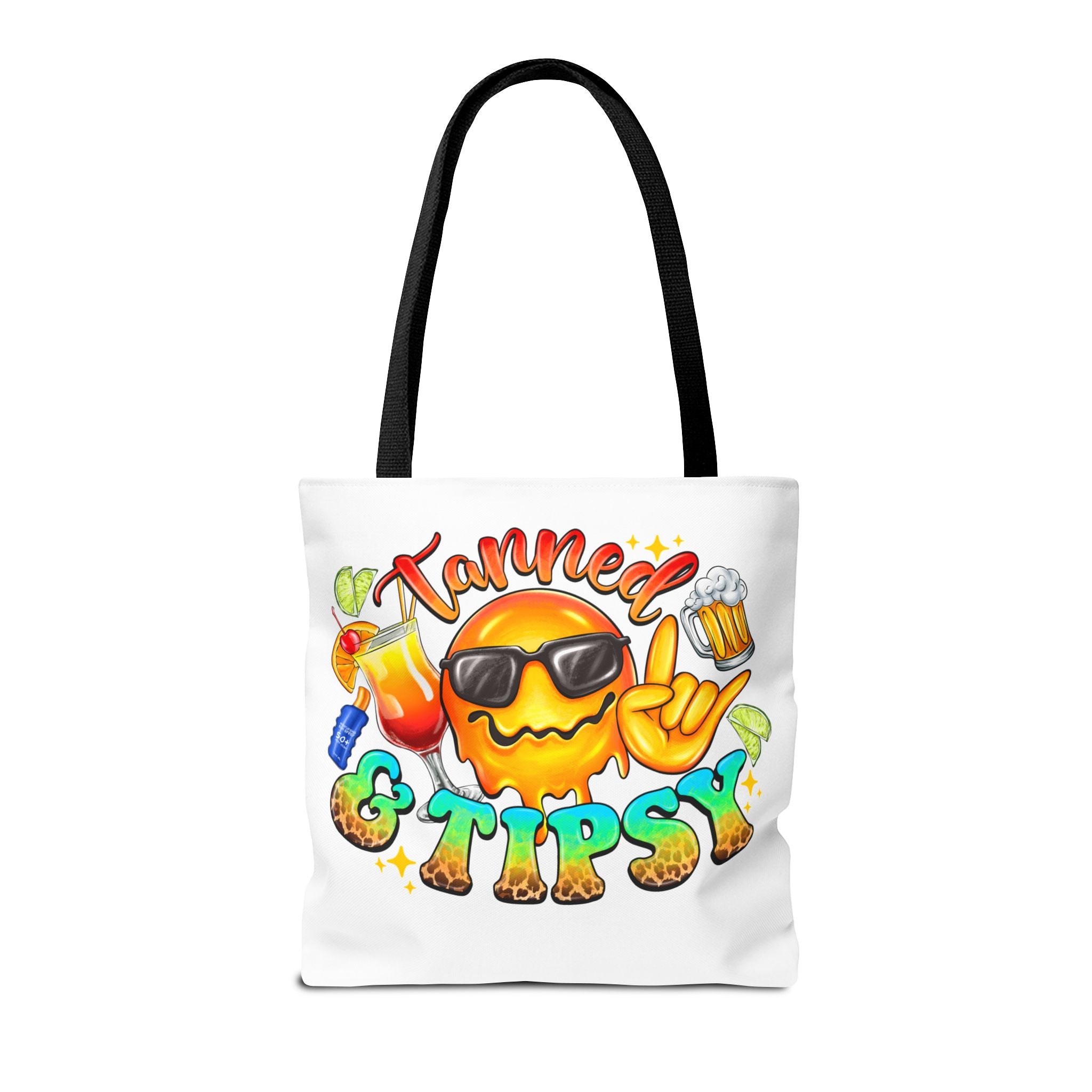 Tanned and Tipsy Tote Bag-Phoenix Styles