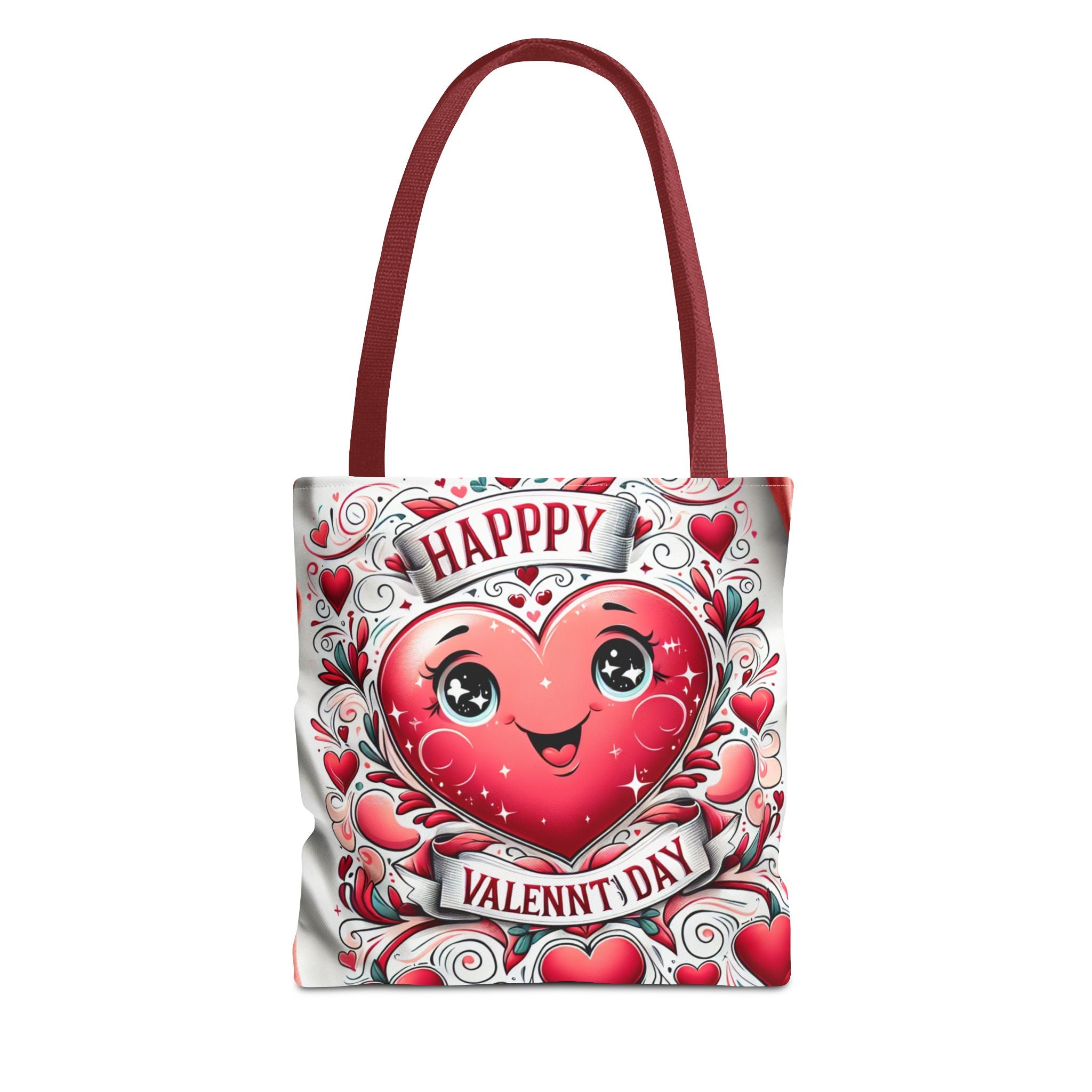 Happy Valentines Day Tote Bag-Phoenix Styles