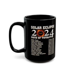 Solar Eclipse Black Mug (11oz, 15oz)-Phoenix Styles