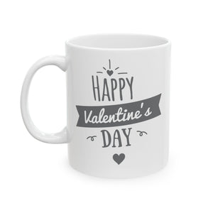 Happy Valentines Day Ceramic Mug-Phoenix Styles