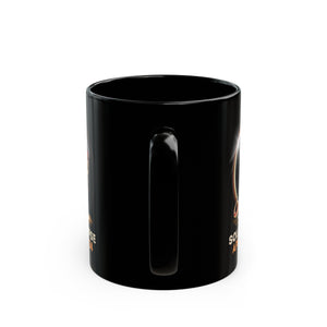 Dino Solar Black Mug (11oz, 15oz)-Phoenix Styles