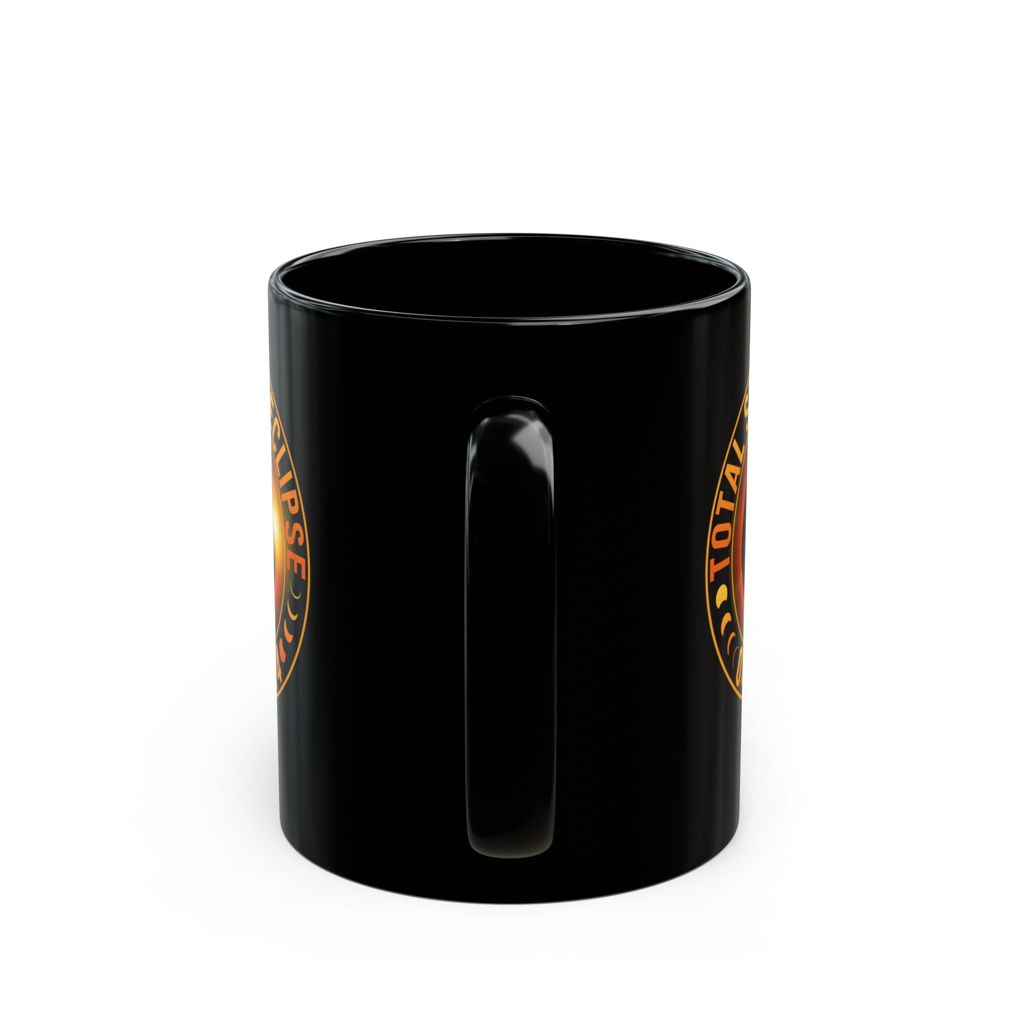 Solar Eclipse Black Mug (11oz, 15oz)-Phoenix Styles