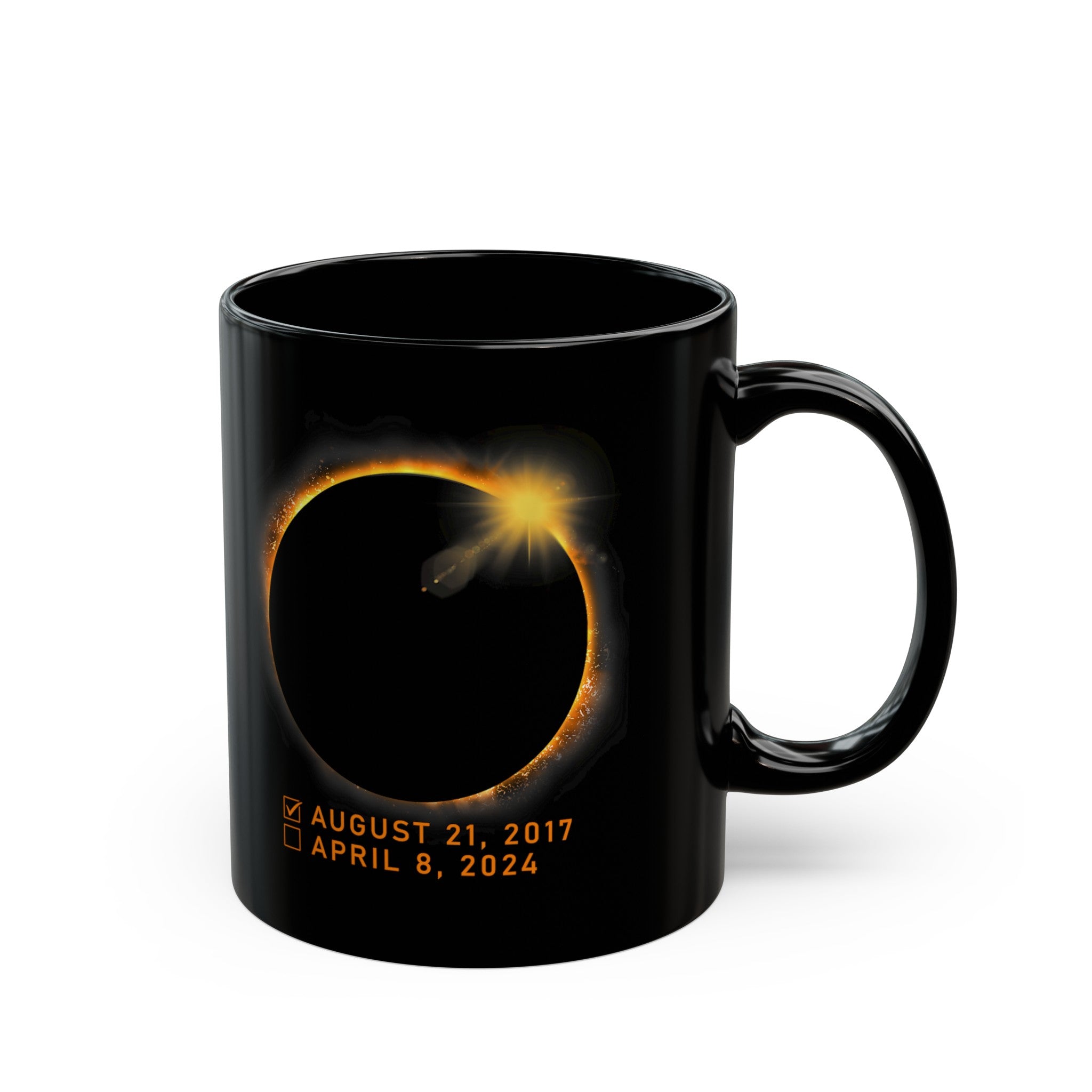 Eclipse Black Mug (11oz, 15oz)-Phoenix Styles