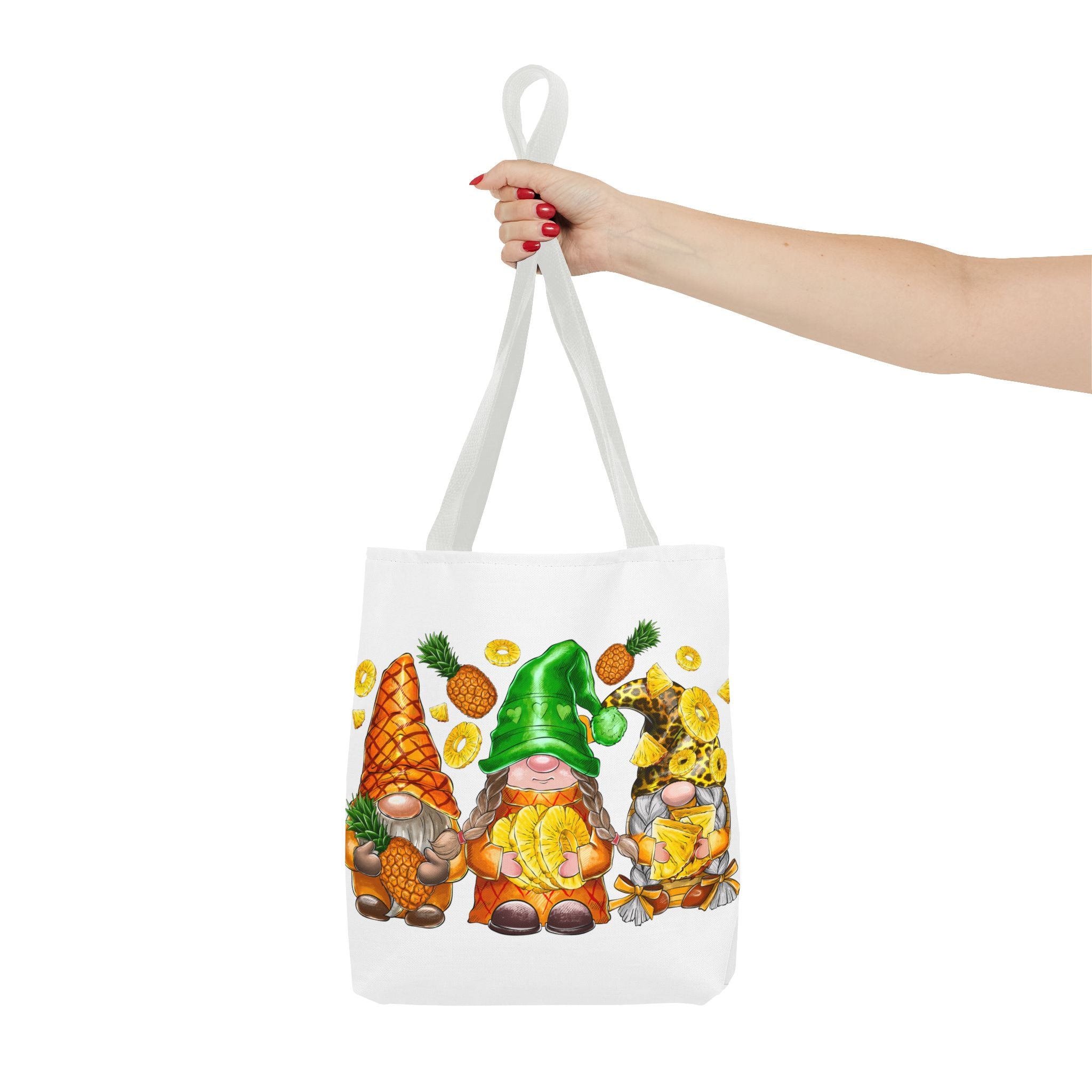 Pineapple Gnomes Tote Bag-Phoenix Styles