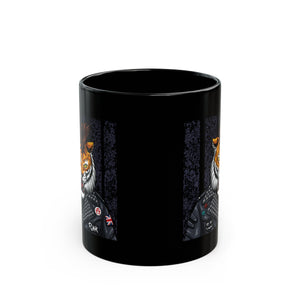 Tiger Black Mug (11oz, 15oz)-Phoenix Styles