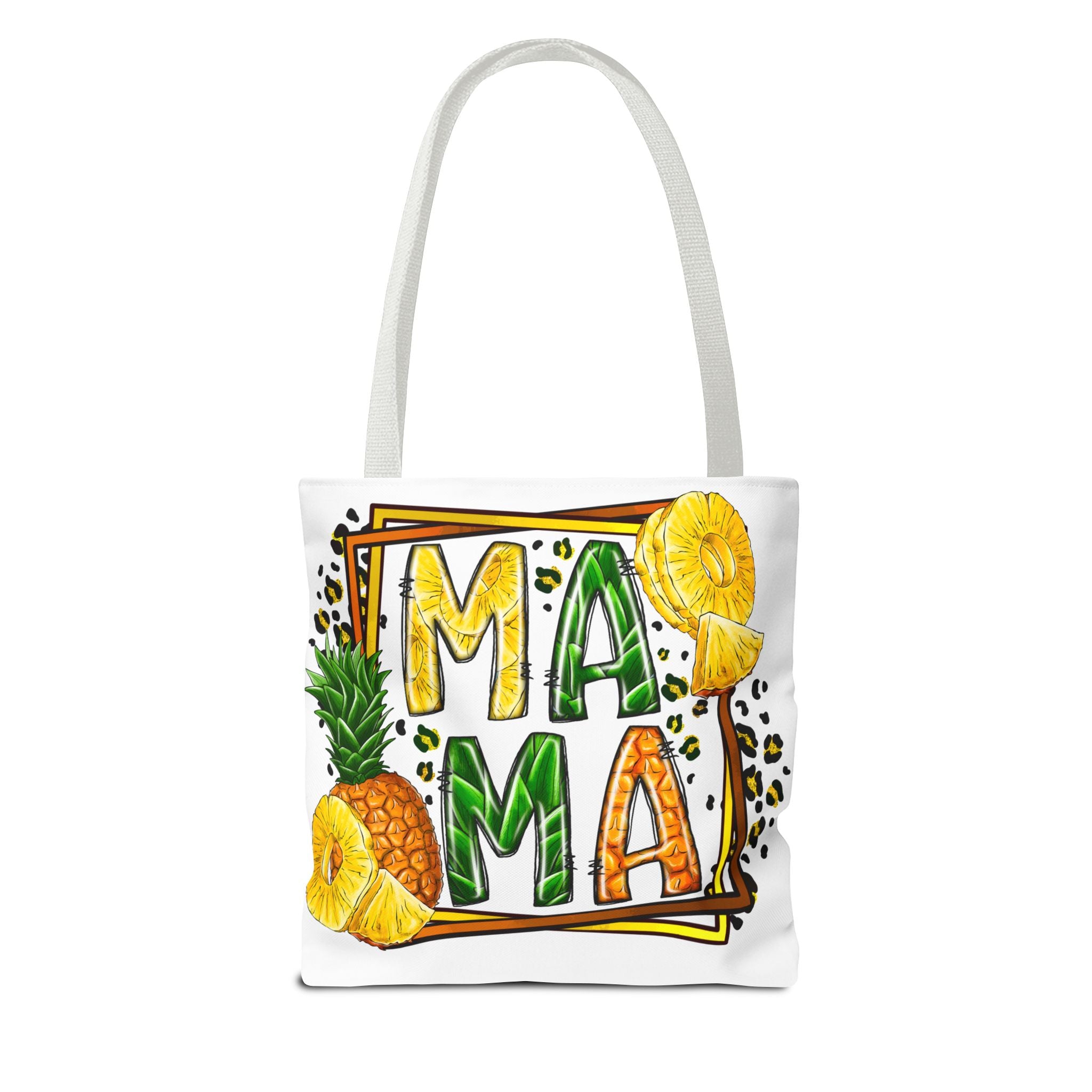 Mama Pineapple Tote Bag-Phoenix Styles