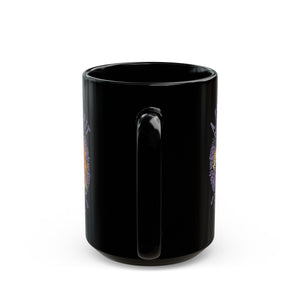 A Free Spirit Black Mug (11oz, 15oz)-Phoenix Styles