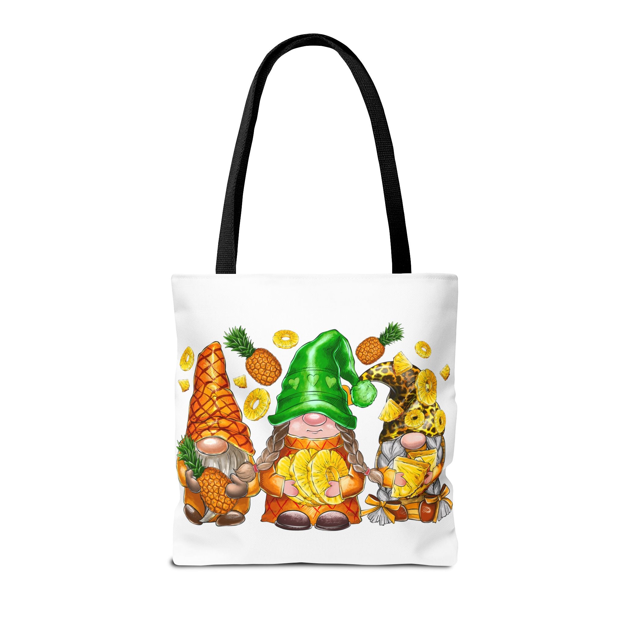 Pineapple Gnomes Tote Bag-Phoenix Styles