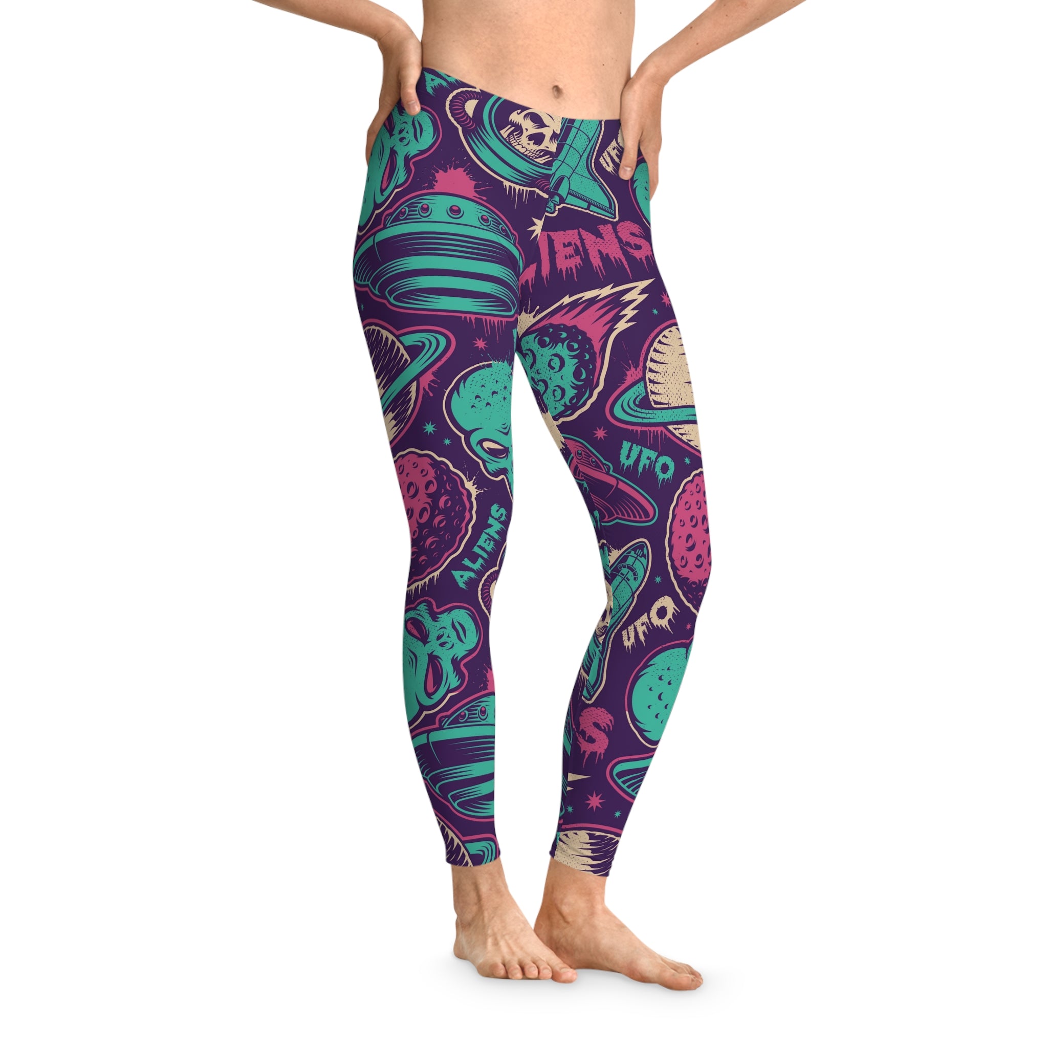 Color Clash Leggings