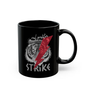 Real Predator Black Mug (11oz, 15oz)-Phoenix Styles