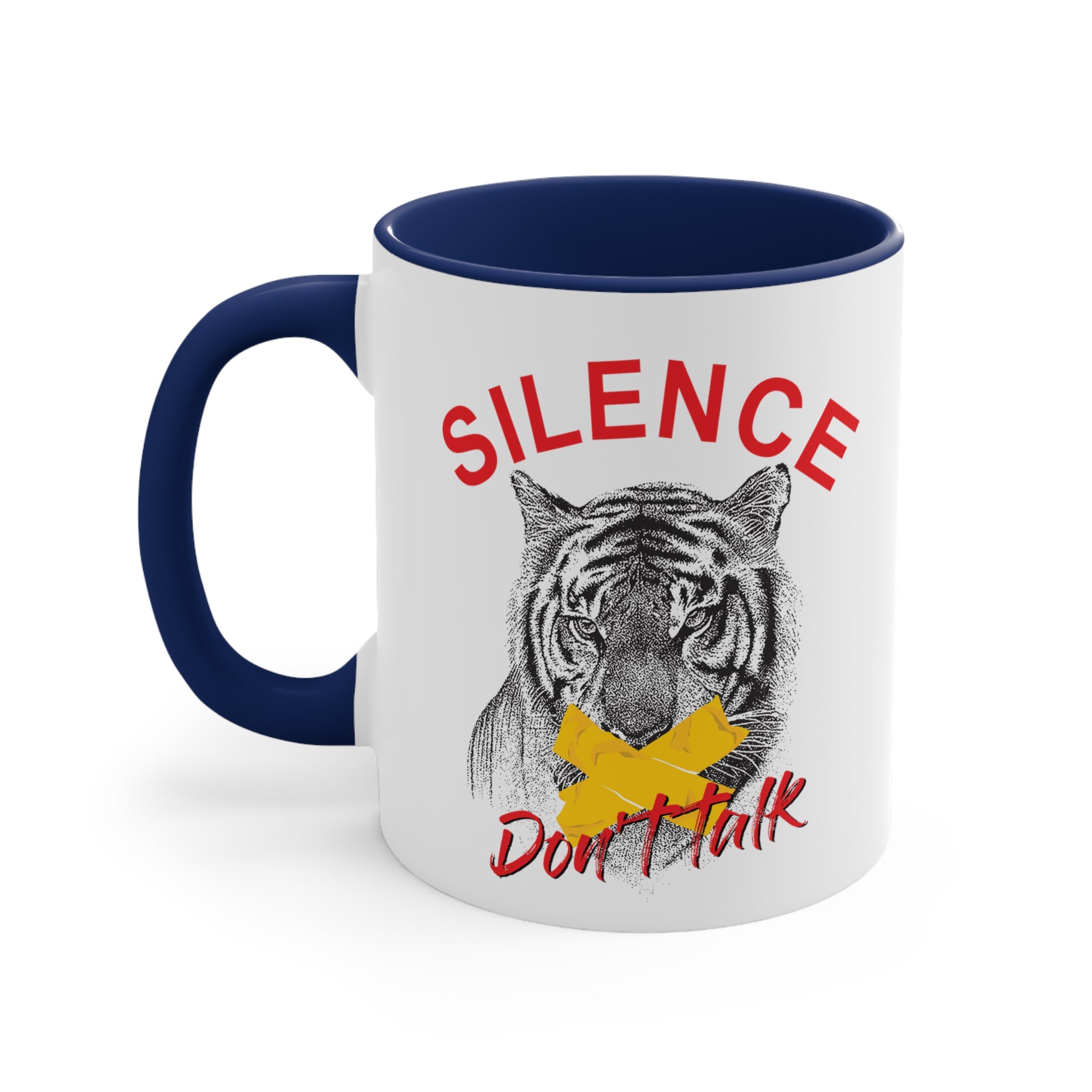 Dont Talk Accent Coffee Mug, 11oz-Phoenix Styles