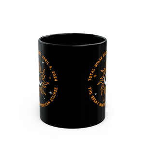 Total Solar Eclipse Black Mug (11oz, 15oz)-Phoenix Styles