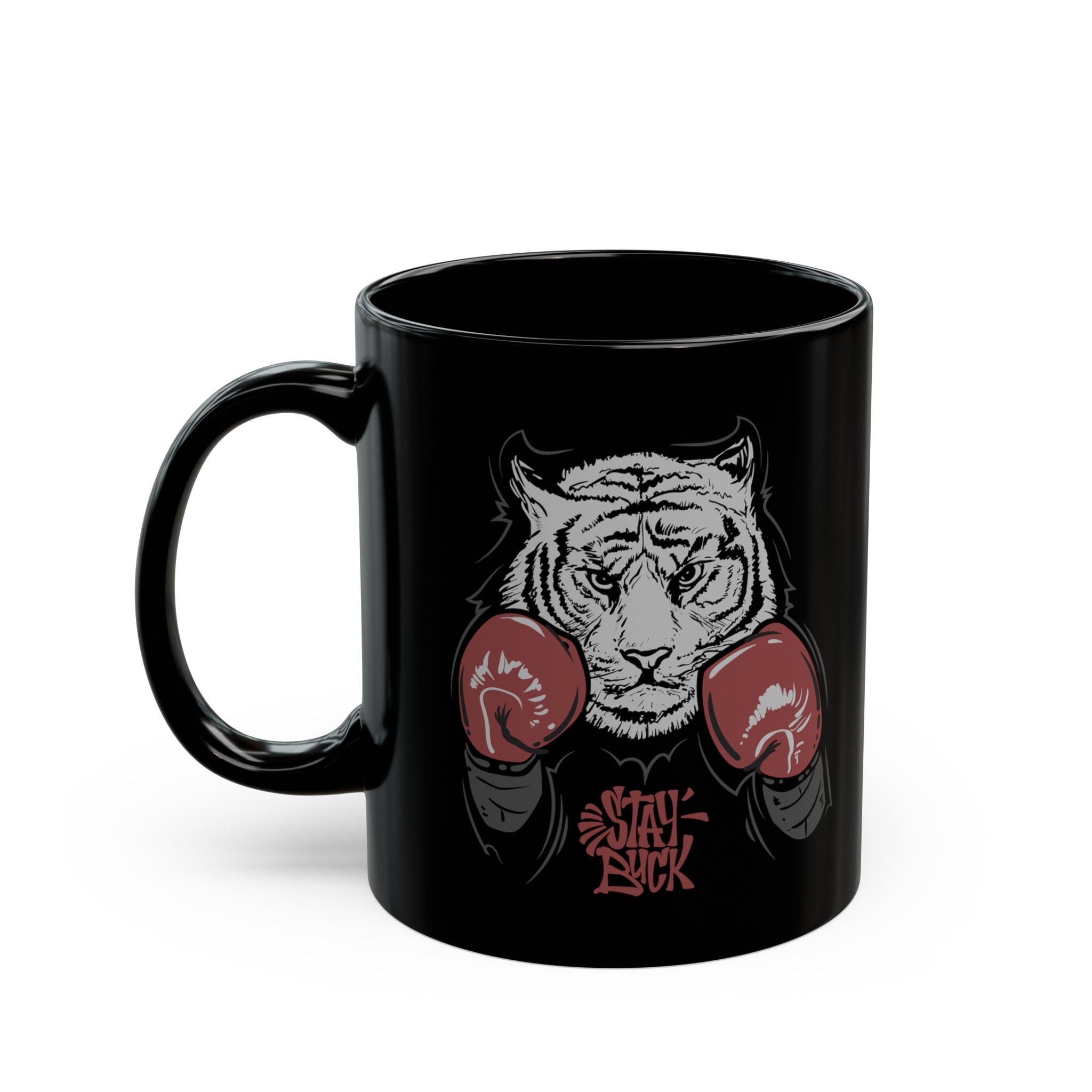 Stay Buck Black Mug (11oz, 15oz)-Phoenix Styles