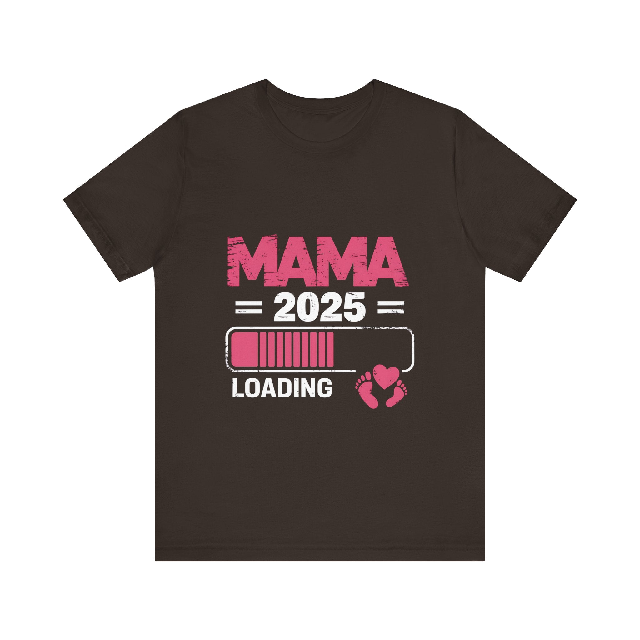 Mama 2025 Loading Unisex Tee - Expecting Mother T-Shirt