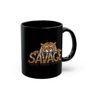 Savage Black Mug (11oz, 15oz)-Phoenix Styles