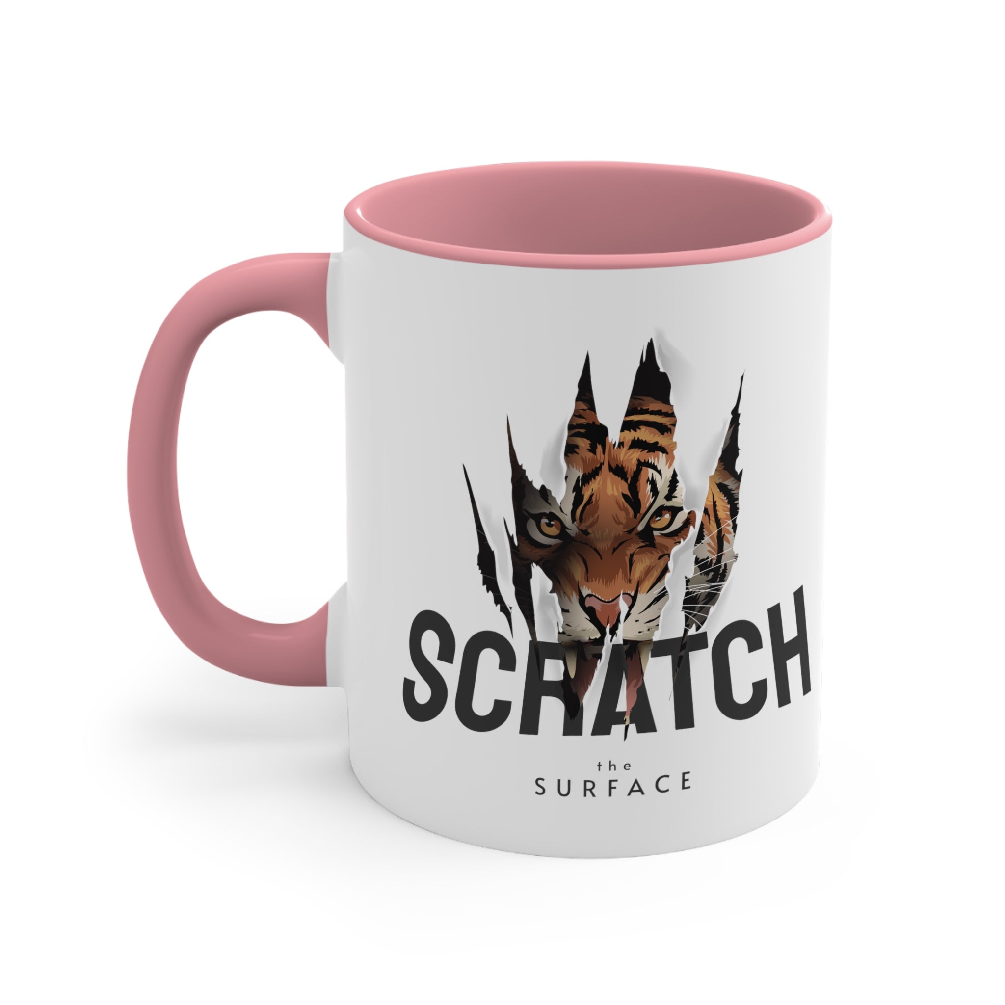 Scrath The Surface Accent Coffee Mug, 11oz-Phoenix Styles