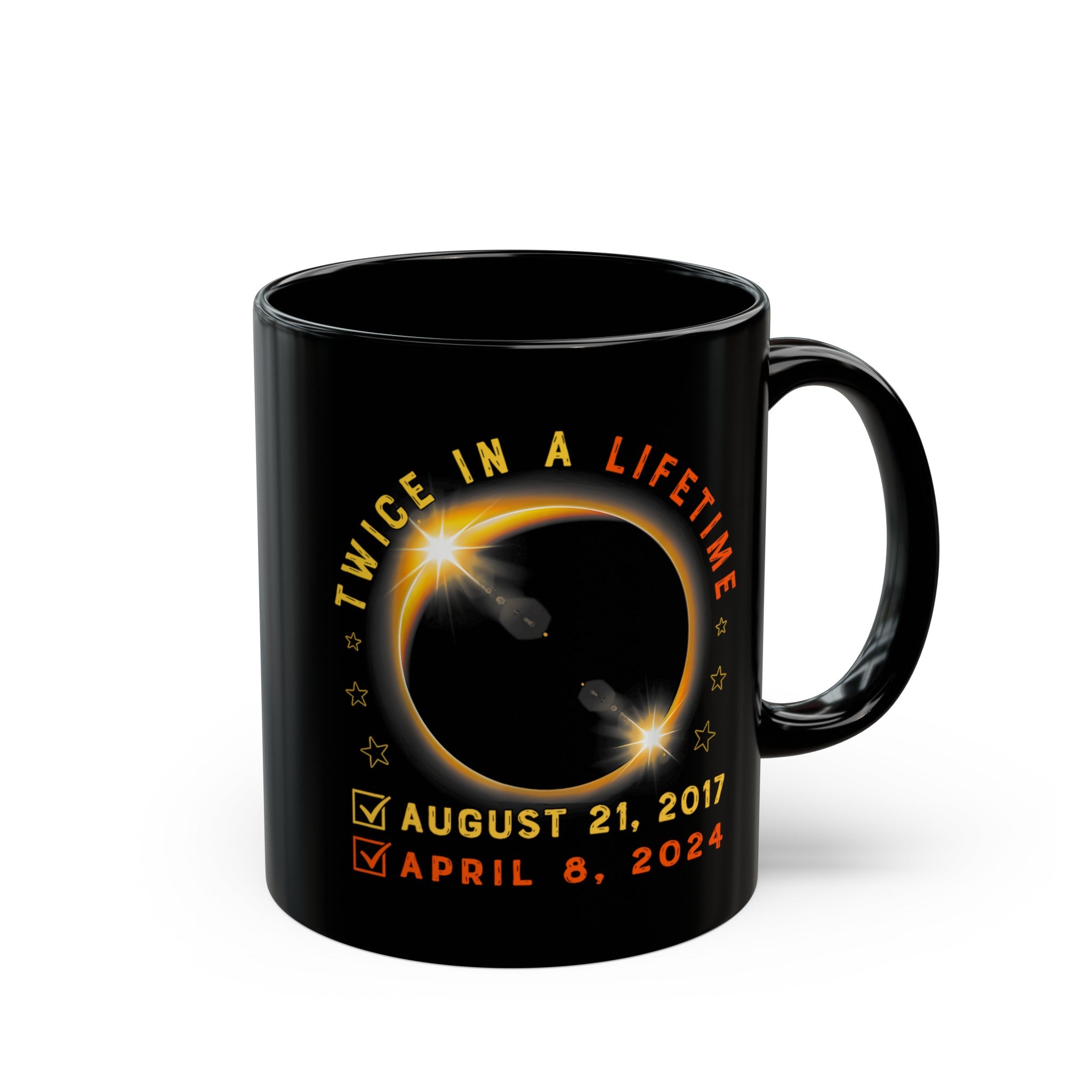 Twice In A Lifetime Black Mug (11oz, 15oz)-Phoenix Styles