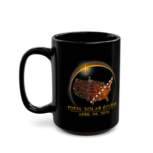 Best Solar Eclipse Black Mug (11oz, 15oz)-Phoenix Styles