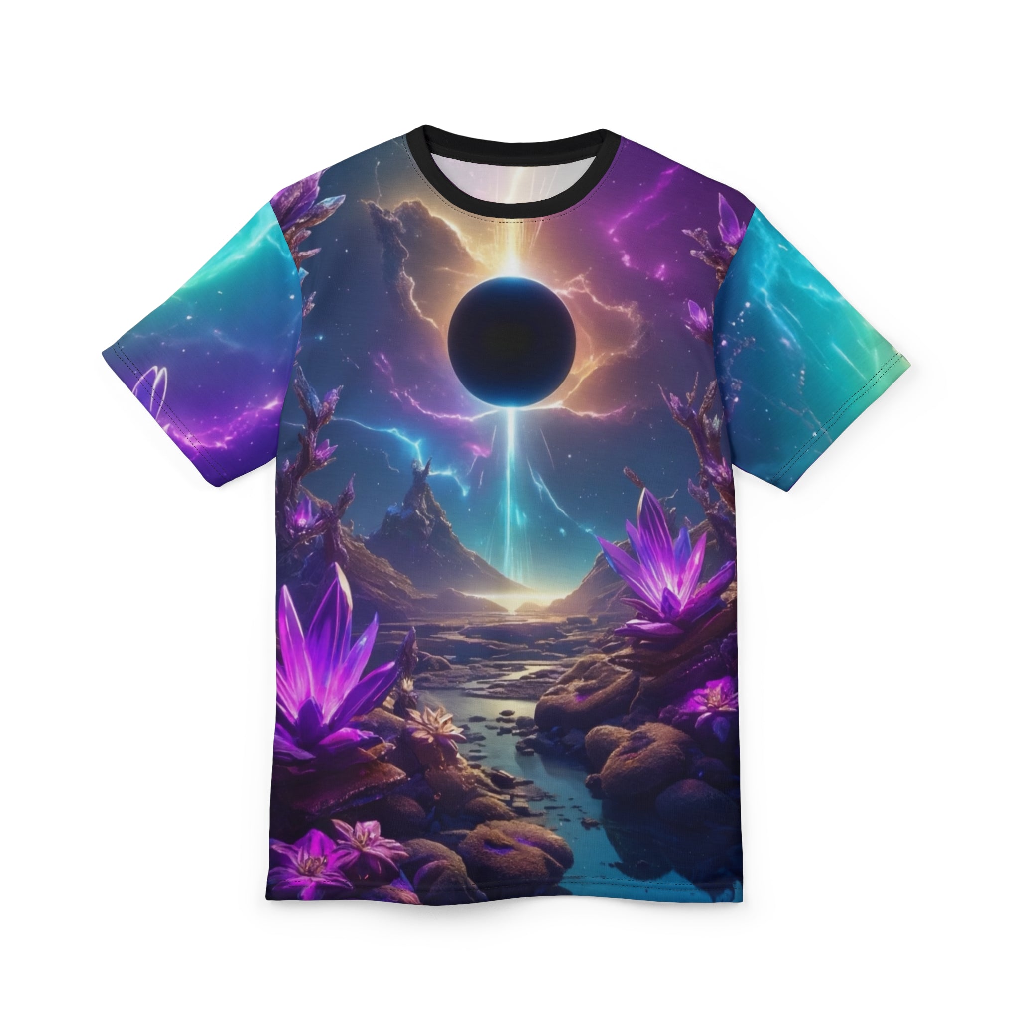 Galactic Fantasy Tee - Cosmic Art Design