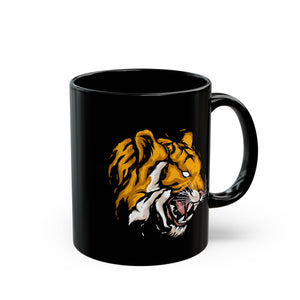 Tiger Black Mug (11oz, 15oz)-Phoenix Styles