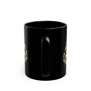 Tiger Black Mug (11oz, 15oz)-Phoenix Styles